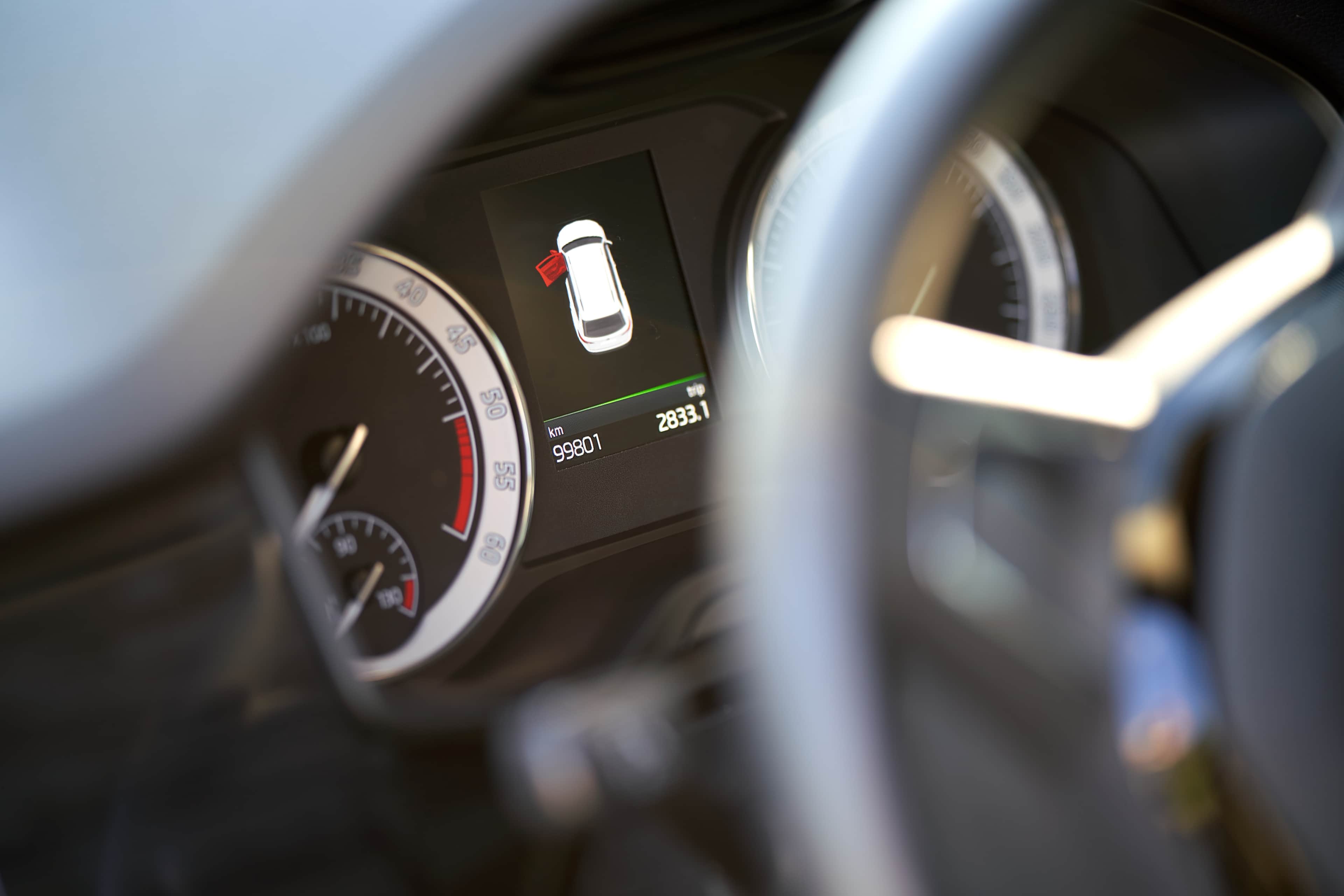 Ukázka opraveného airbagu