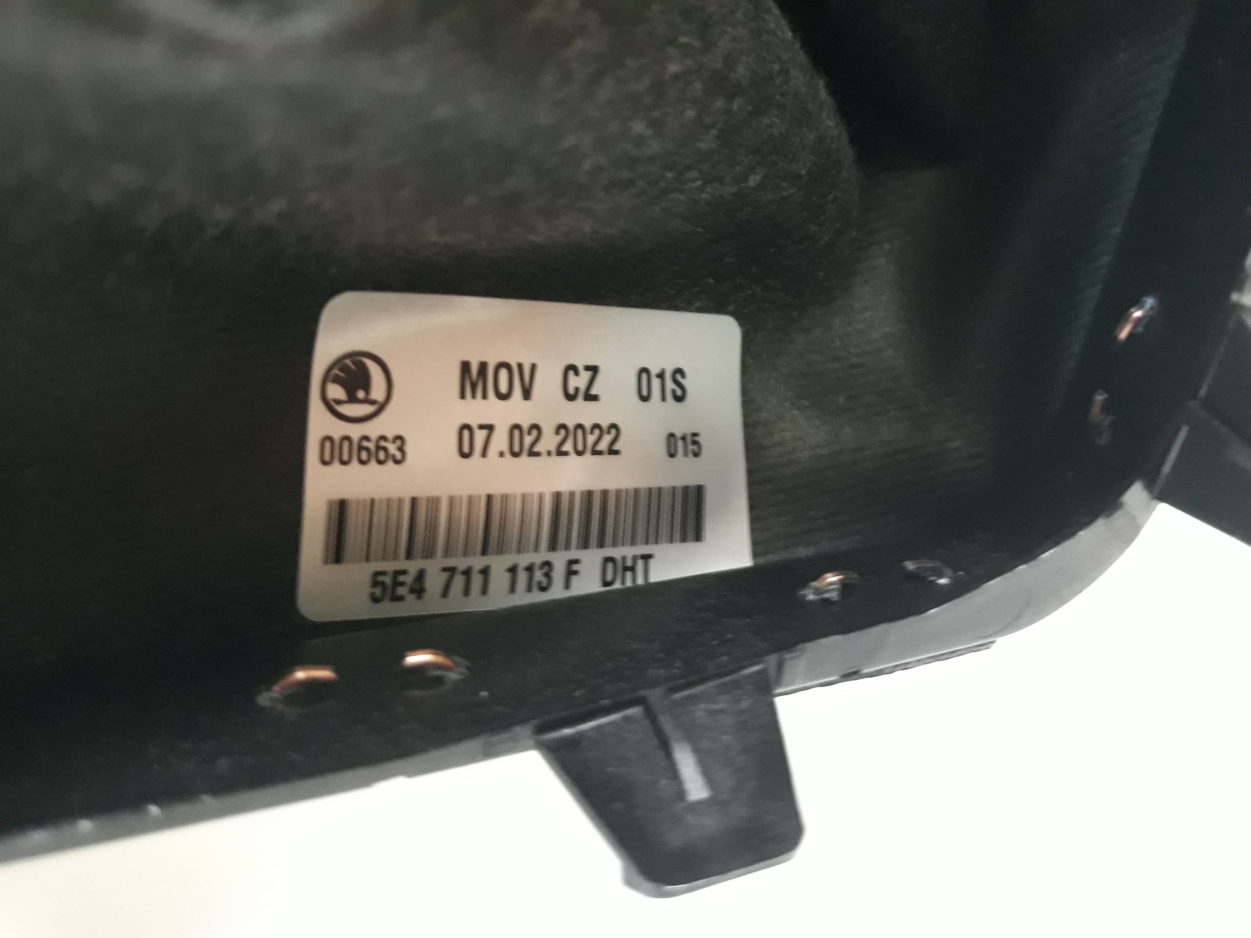Octavia 4 RS hlavice + manžeta 